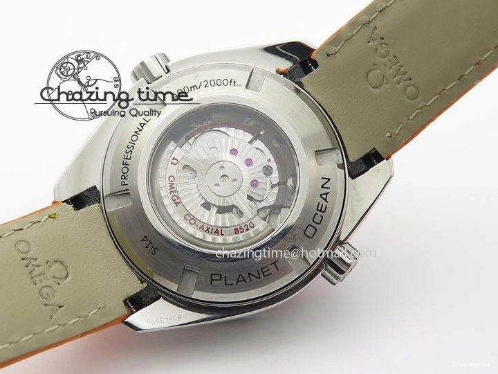 0108 Reliable Planet Ocean Professional SS V6F 37mm Ladies Orange Bezel On Orange Leather Strap A 8255